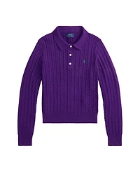 Polo Ralph Lauren Girls 7-16 Mini-Cable Sweater