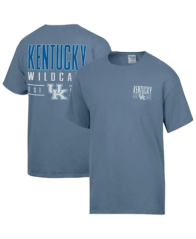 Comfortwash Men's Blue Kentucky Wildcats Big Name T-Shirt