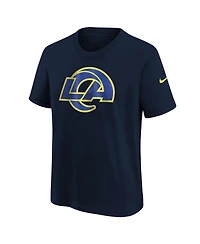 Nike Big Boys and Girls Midnight Blue Los Angeles Rams 2025 Rivalries Collection T-Shirt