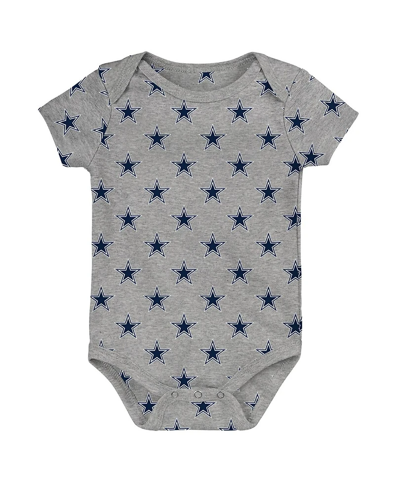 Outerstuff Newborn 3-Piece Dallas Cowboys Little Tike Bodysuit Set