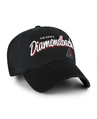 '47 Brand Women's Black Arizona Diamondbacks Ariana Clean Up Adjustable Hat