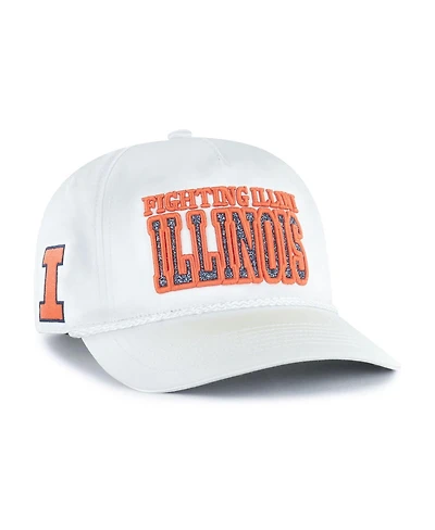 '47 Brand Women's White Illinois Fighting Illini Outspoken Hitch Adjustable Hat
