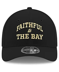 New Era Men's Black San Francisco 49ers 2025 Rivalries Collection Team 9FORTY M-Crown Adjustable Hat