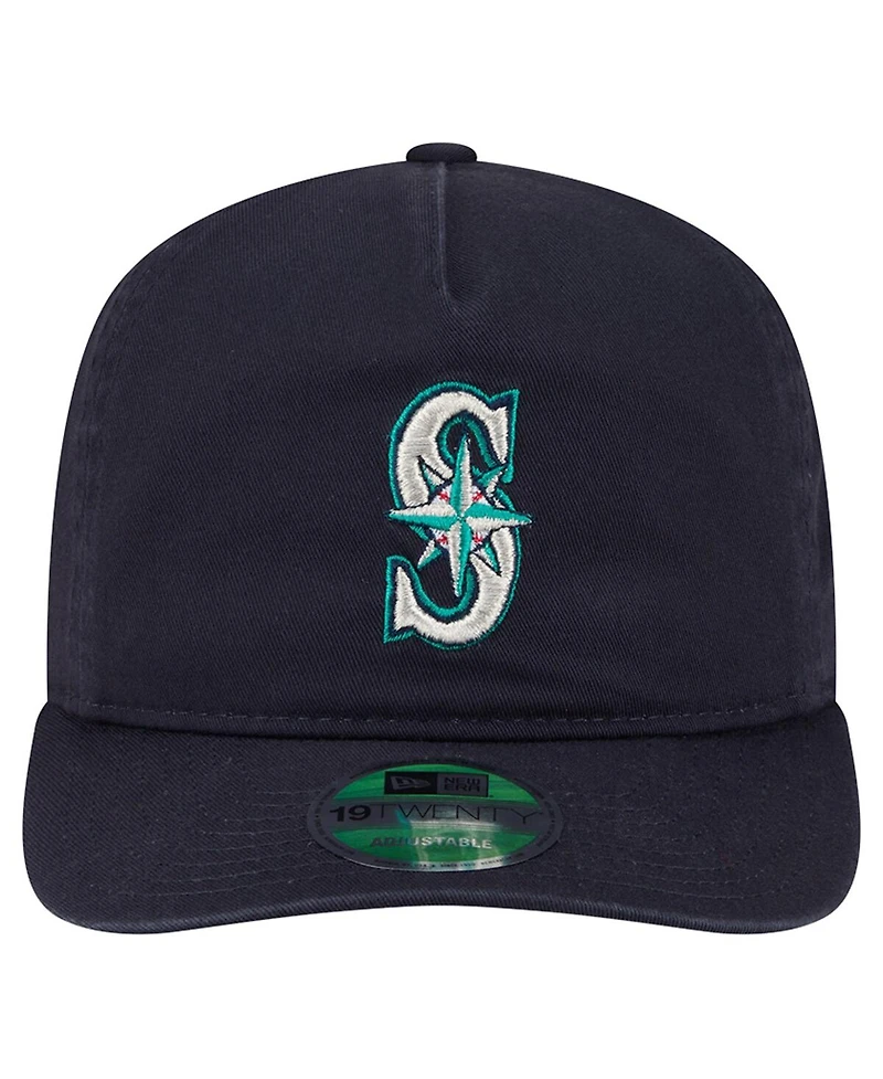 New Era Men's Navy Seattle Mariners Team 19TWENTY Adjustable Hat