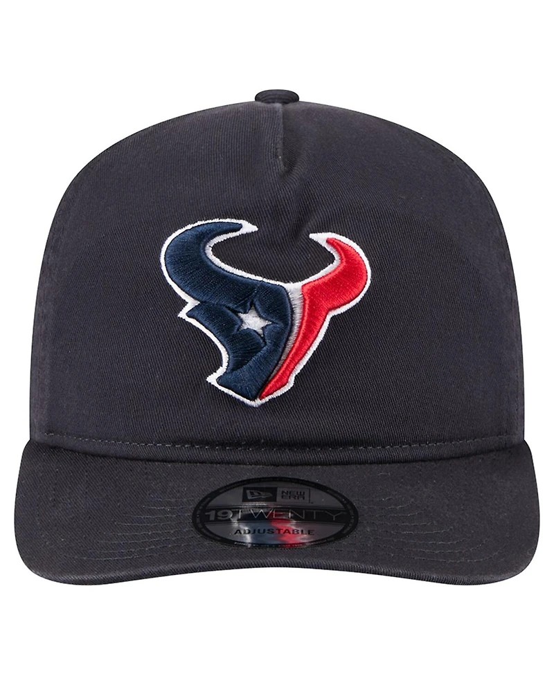 New Era Men's Navy Houston Texans Team 19TWENTY Adjustable Hat