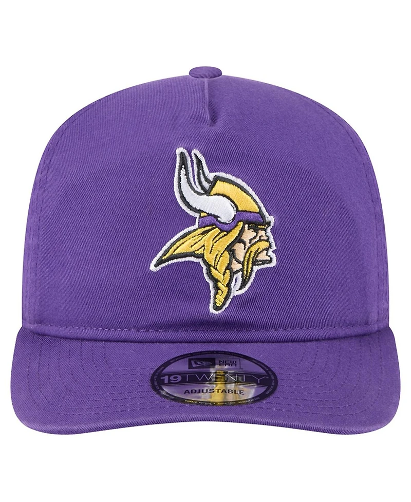 New Era Men's Purple Minnesota Vikings Team 19TWENTY Adjustable Hat