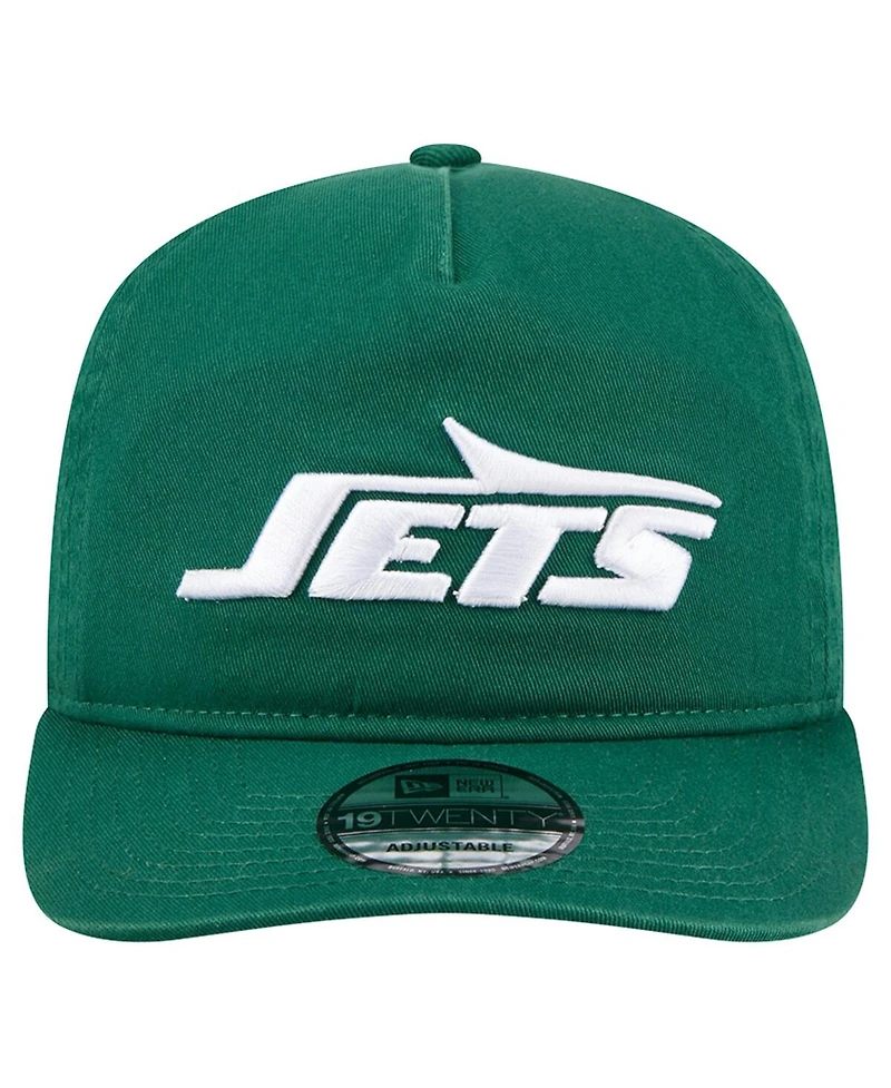 New Era Men's Green New York Jets Team 19TWENTY Adjustable Hat