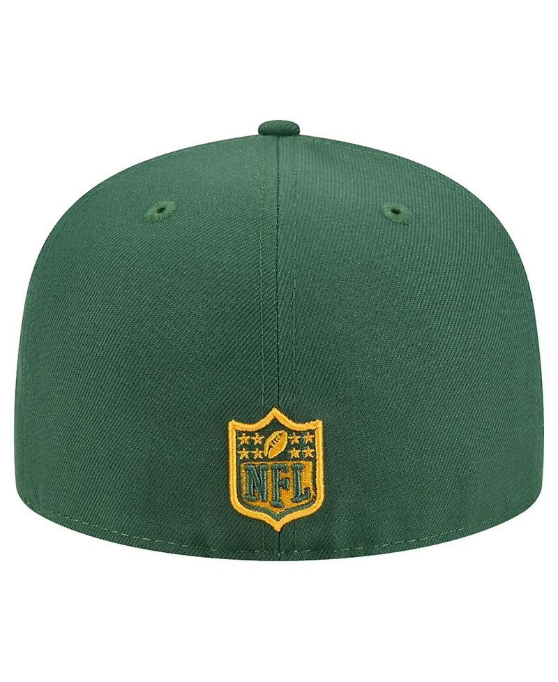 New Era Men's Green Bay Packers Tri-Hit 59FIFTY Fitted Hat