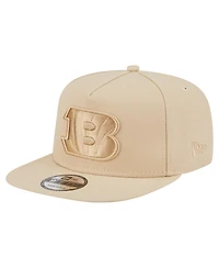 New Era Men's Light Beige Cincinnati Bengals Color Pack A-Frame 9FIFTY Snapback Hat