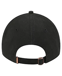 New Era Men's Black Dallas Cowboys Stamp 9TWENTY Adjustable Hat