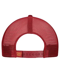 New Era Men's Gold/Burgundy Washington Commanders Outdoor Split Panel 9FIFTY Snapback Hat