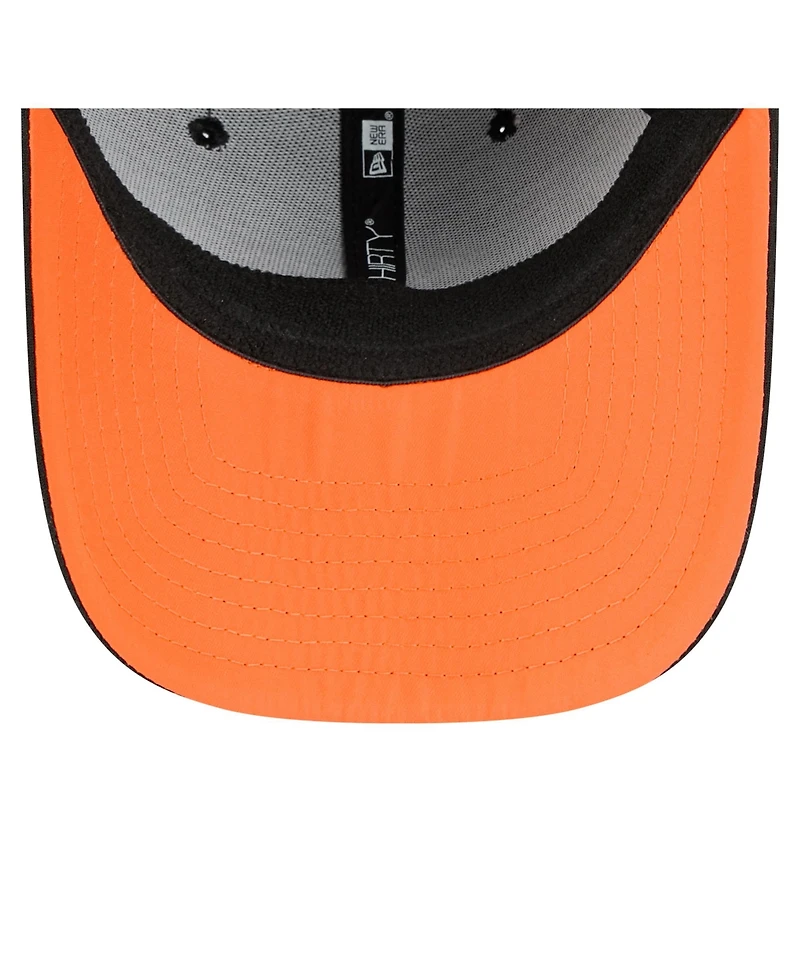 New Era Men's Black Denver Broncos Scoreboard 39THIRTY Flex Hat