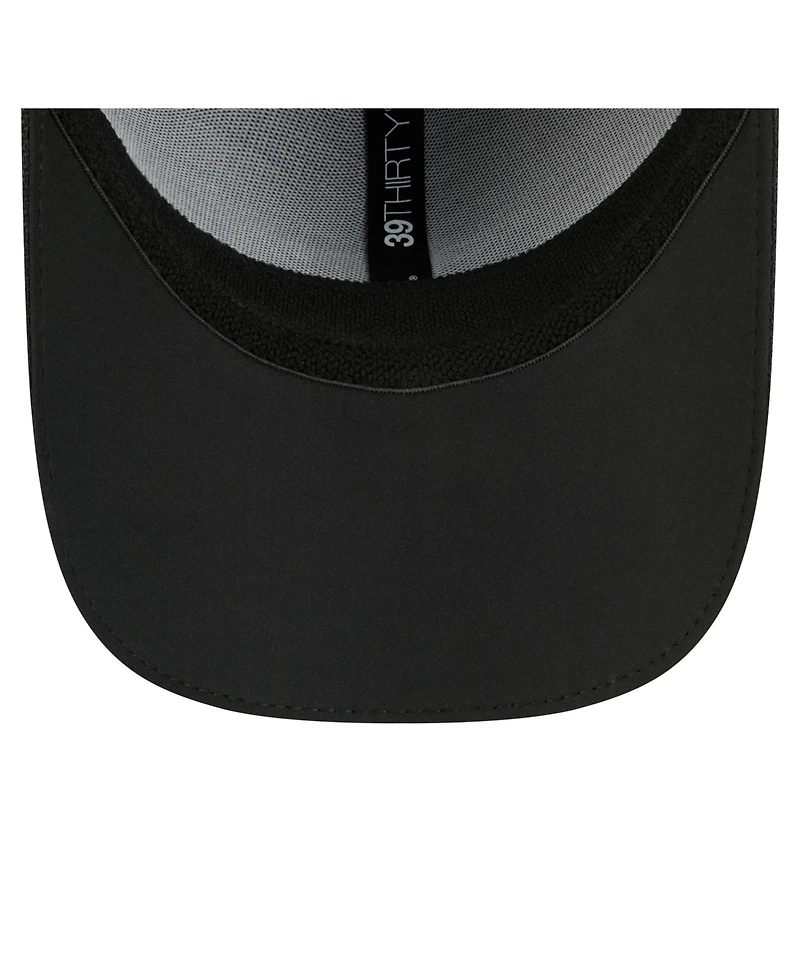 New Era Men's Navy/Black Dallas Cowboys Visor Hit 39THIRTY Flex Hat