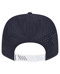 New Era Men's White/Navy Seattle Mariners Established Patch 9SEVENTY Adjustable Hat