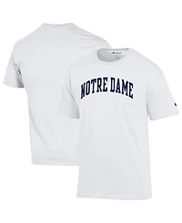 Champion Men's White Notre Dame Fighting Irish Basic Arch T-Shirt