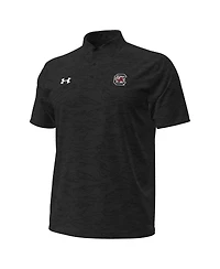 Under Armour Men's Black South Carolina Gamecocks Drive Camo Jacquard Polo Shirt