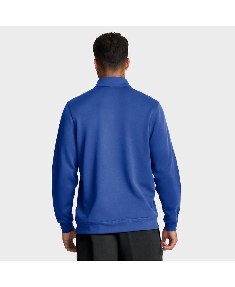 Nike Men's Royal Duke Blue Devils 2025 Coaches Premium Dri-fit Half-Zip Pullover Hoodie