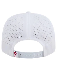 New Era Men's White Philadelphia Phillies Coolera 9SEVENTY Adjustable Hat