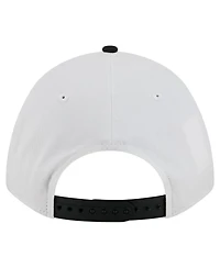New Era Men's White/Black Army Black Knights Arch Two-Tone Rope 9FORTY A-Frame M-Crown Adjustable Hat