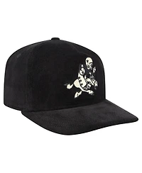 New Era Men's Black Dallas Cowboys Retro Joe Nostalgic Corduroy Golfer Adjustable Hat
