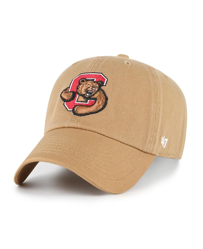 '47 Brand Men's Sand Cornell Big Red Clean Up Adjustable Hat