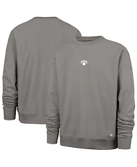 '47 Brand Men's Gray New York Knicks Offside Foundation Crew Neck Sweatshirt