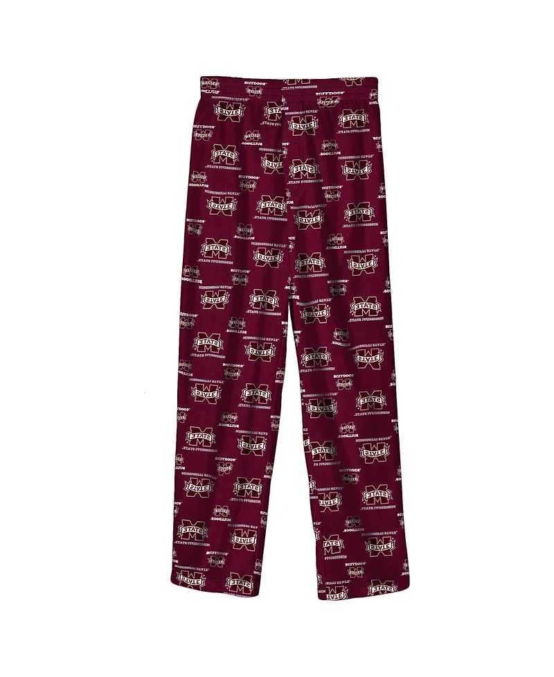 Outerstuff Big Boys and Girls Maroon Mississippi State Bulldogs Team Pants
