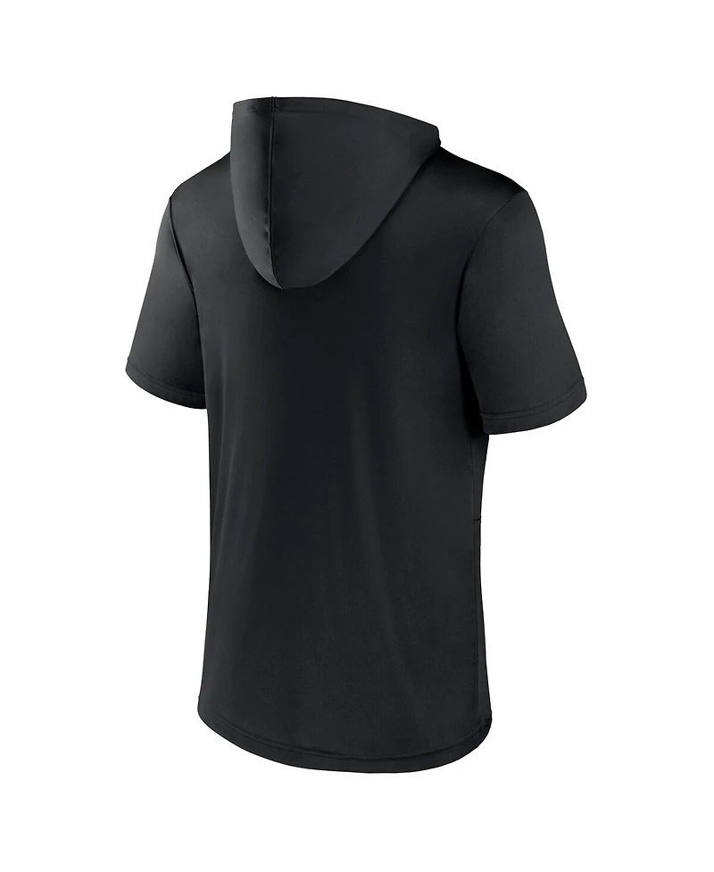 Fanatics Men's Black Brooklyn Nets Possession Hoodie T-Shirt