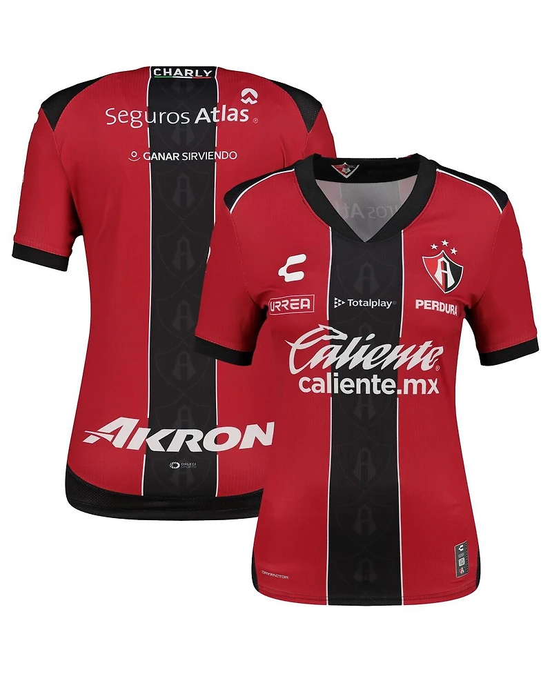 Charly Women's Red Club Atlas 2025/26 Home Authentic Jersey