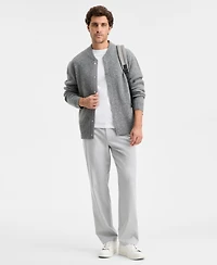 Alfani Men's Elevated Bomber Sweater, Macy's Exclusive