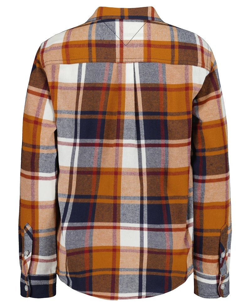 Tommy Hilfiger Boys 8-20 Flannel Long Sleeves Shirt