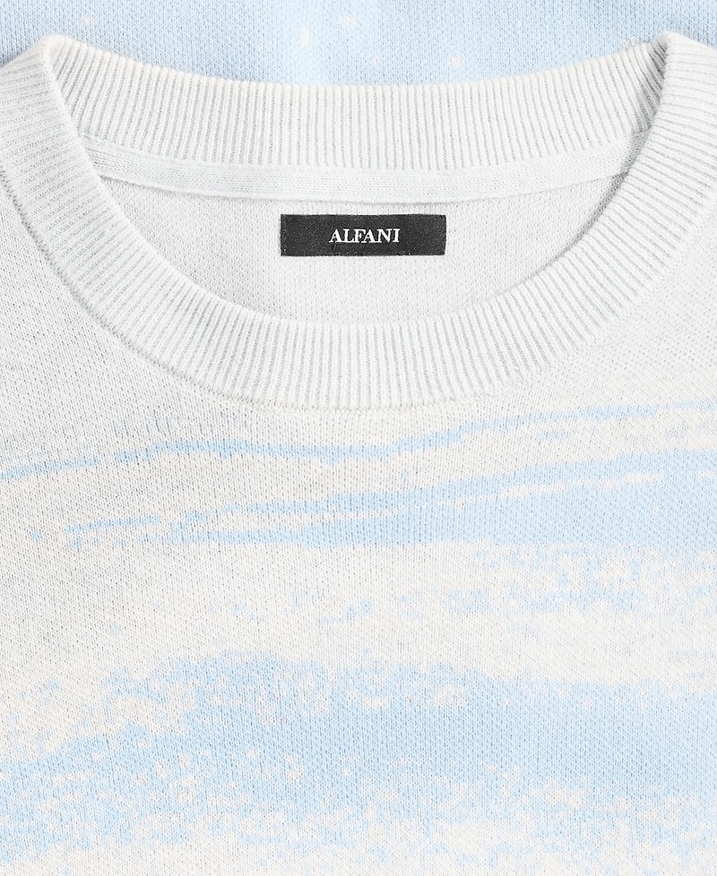 Alfani Men's Cloud Crewneck Sweater, Macy's Exclusive