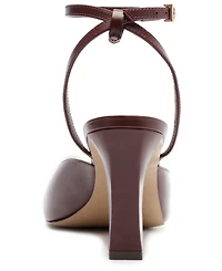 Arezzo Women's Greer Gold Elegance Block Heel Sandals