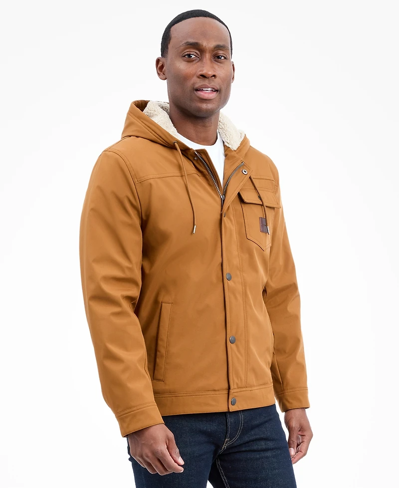 Lucky Brand Men's Long Sleeves Softshell Jacket