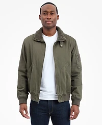 Lucky Brand Men's Long Sleeves Flight Jacket