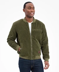 Lucky Brand Men's Zippered Bomber Jacket