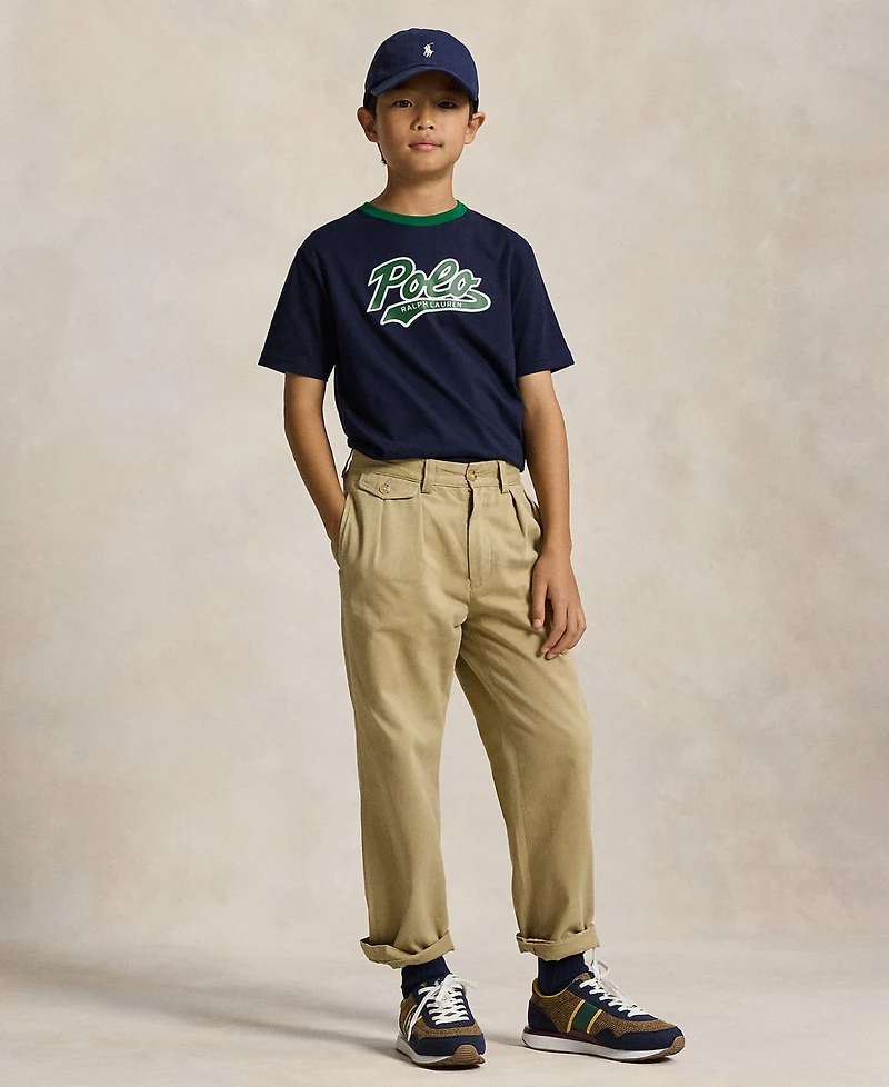 Polo Ralph Lauren Big Boys Logo Color Blocked T-Shirt