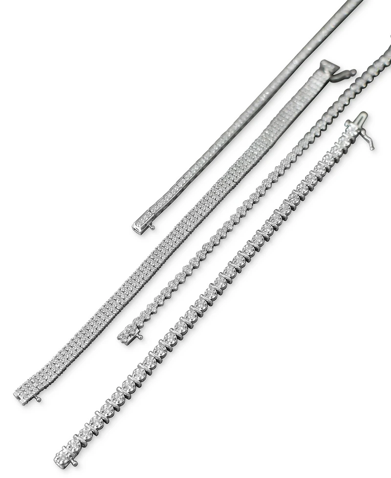 Macy's Diamond Tennis Bracelet (2 ct. t.w.) in 10K White Gold