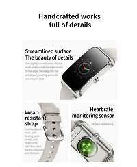 Ruxing Smart 1.47" Hd Watch Multifunctional for Women Men With Health Monitoring, Bluetooth Calling,Intelligent Reminder IP68