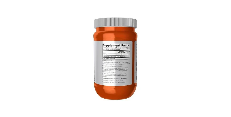 Now Foods L-Glutamine Powder, Powder, 1 Lb