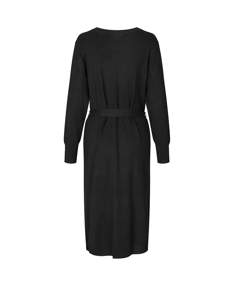 Masai Copenhagen Women's MaNisuta Long Sleeve Belted Waist Dress