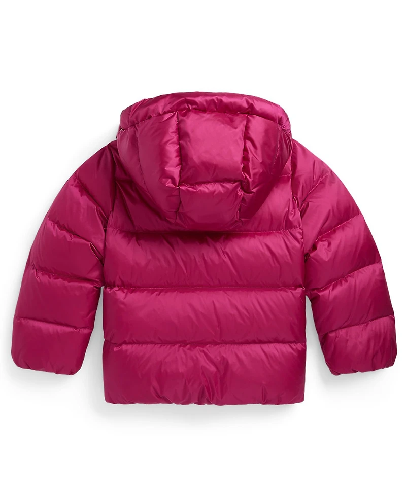 Polo Ralph Lauren Girls 2T-6X Metallic Hooded Jacket