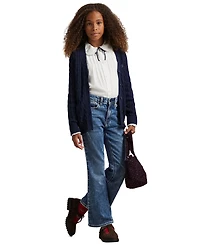Polo Ralph Lauren Girls 7-16 Stretch Flared Jeans