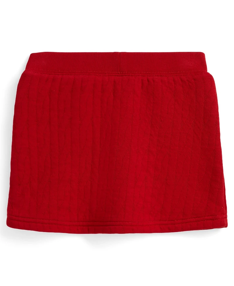 Polo Ralph Lauren Toddler & Little Girls 2T-6X Quilted Cable-Motif Skirt
