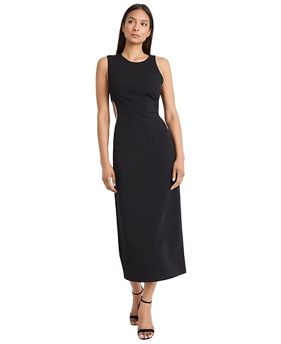 Donna Morgan Women's Jewel Detail Trim Dress
