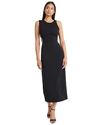 Donna Morgan Women's Jewel Detail Trim Dress