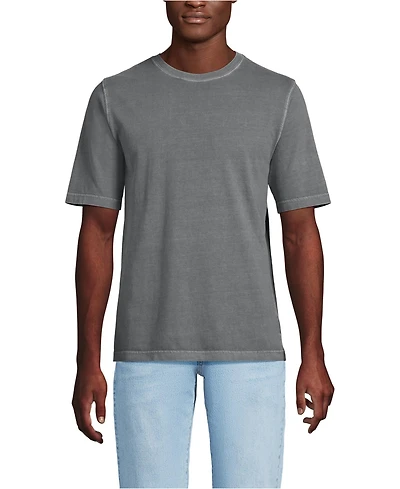 Lands' End Men's Short Sleeve Sun Faded Super T