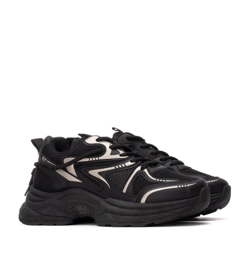 Women's Lace-Up Casual Sneakers Refresh Collection By Xti