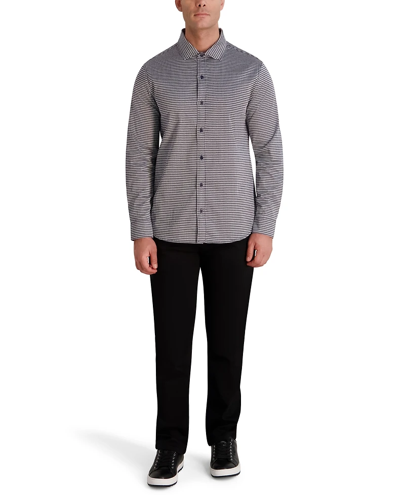Karl Lagerfeld Paris Men's Collared Shirt