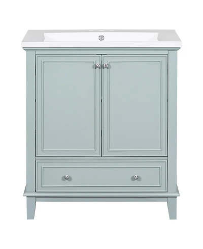 Casainc 30" Bathroom Vanity with Sink Combo, Multi-Functional Cabinet with Doors and Drawer